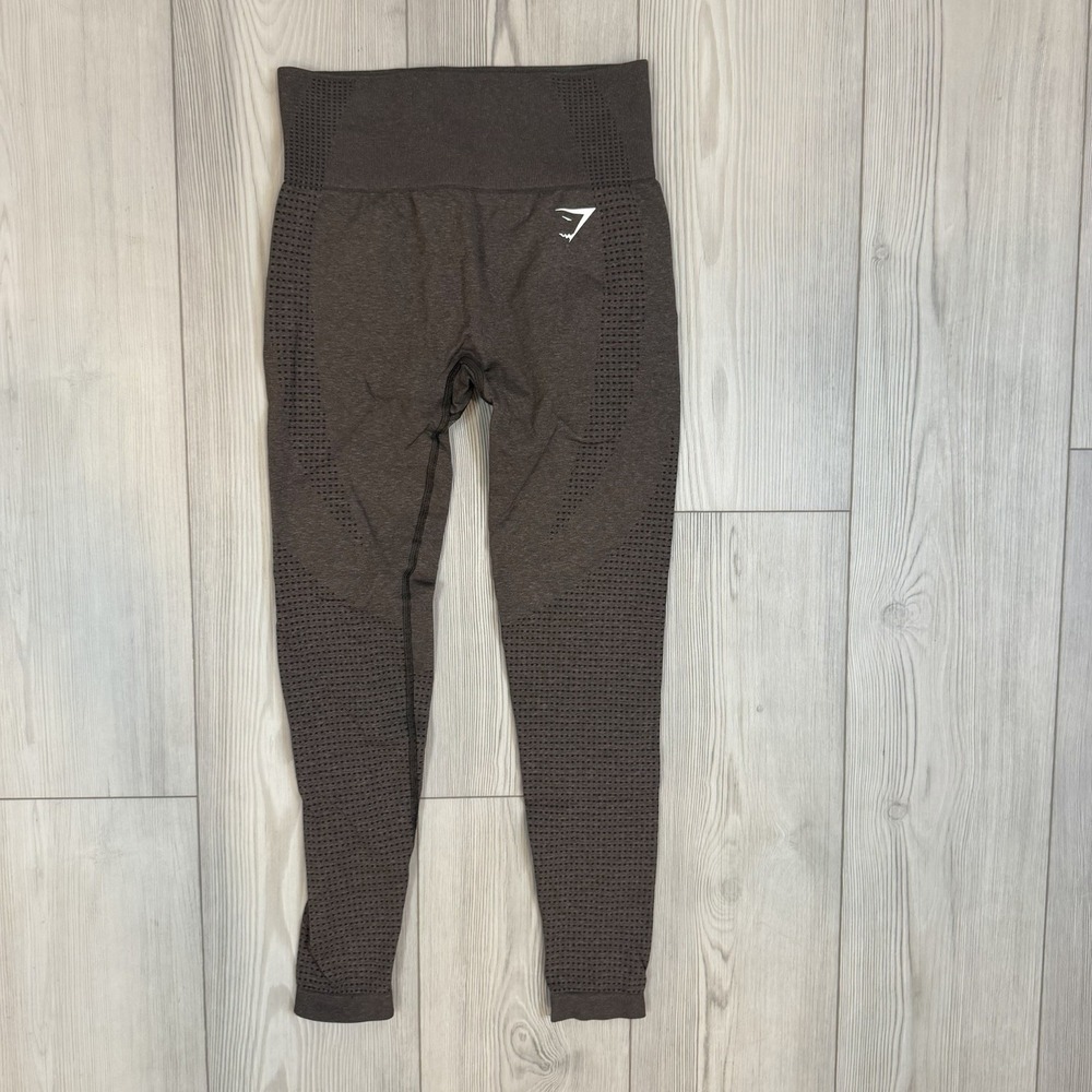 Gymshark Vital Seamless Compression Leggings in Brown Size Small ?